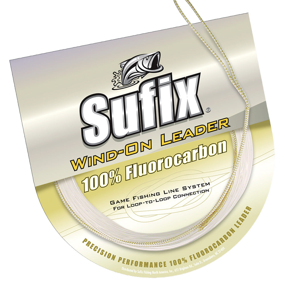 Sufix Wind-On 100% Clear Fluorocarbon Leader - 30lb - 11 yds [700-030F]