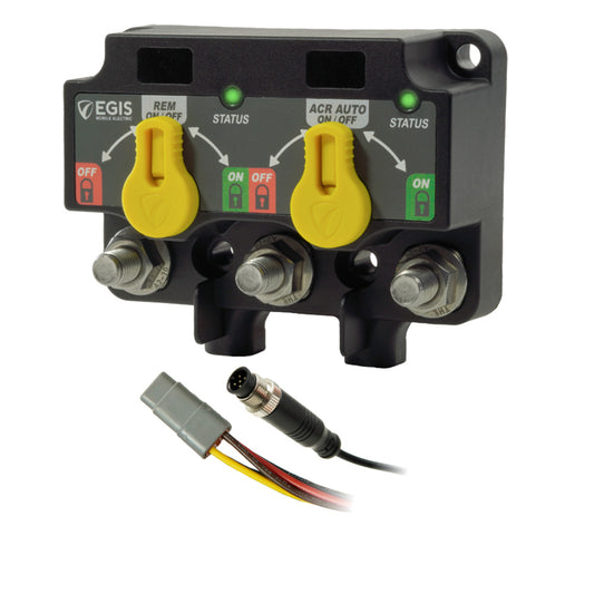 Egis XD NMEA 2000 Dual Relay/VSR w/Knobs 8-Pin DT Connector [9821-8530]