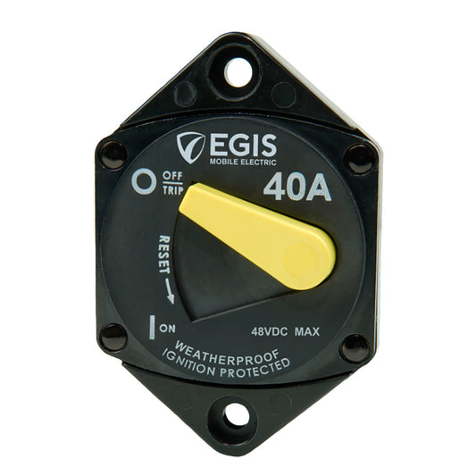 Egis 40A Circuit Breaker - 87 Series - Panel Mount [4707-040]