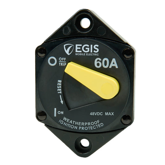 Egis 60A Circuit Breaker - 87 Series - Panel Mount [4707-060]