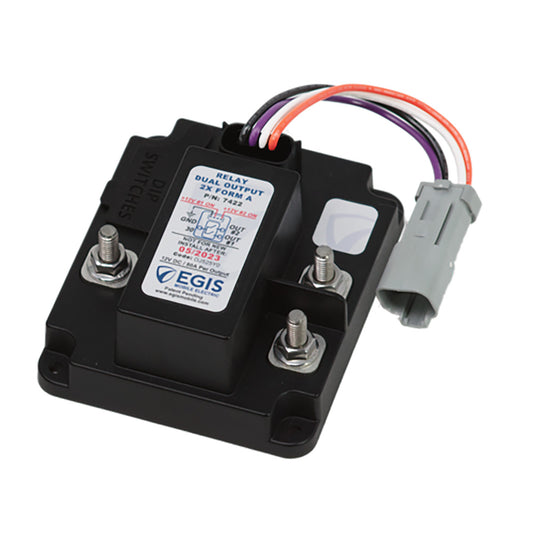 Egis TH3 Dual Relay 2 x 80A - 12V [7422]