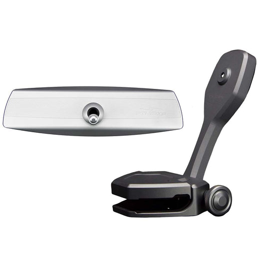 PTM Watersports Mirror/Bracket Kit w/VR-140 Elite Mirror  ZXR-360 (Titanium Grey) [P12848-1360TEBGR]